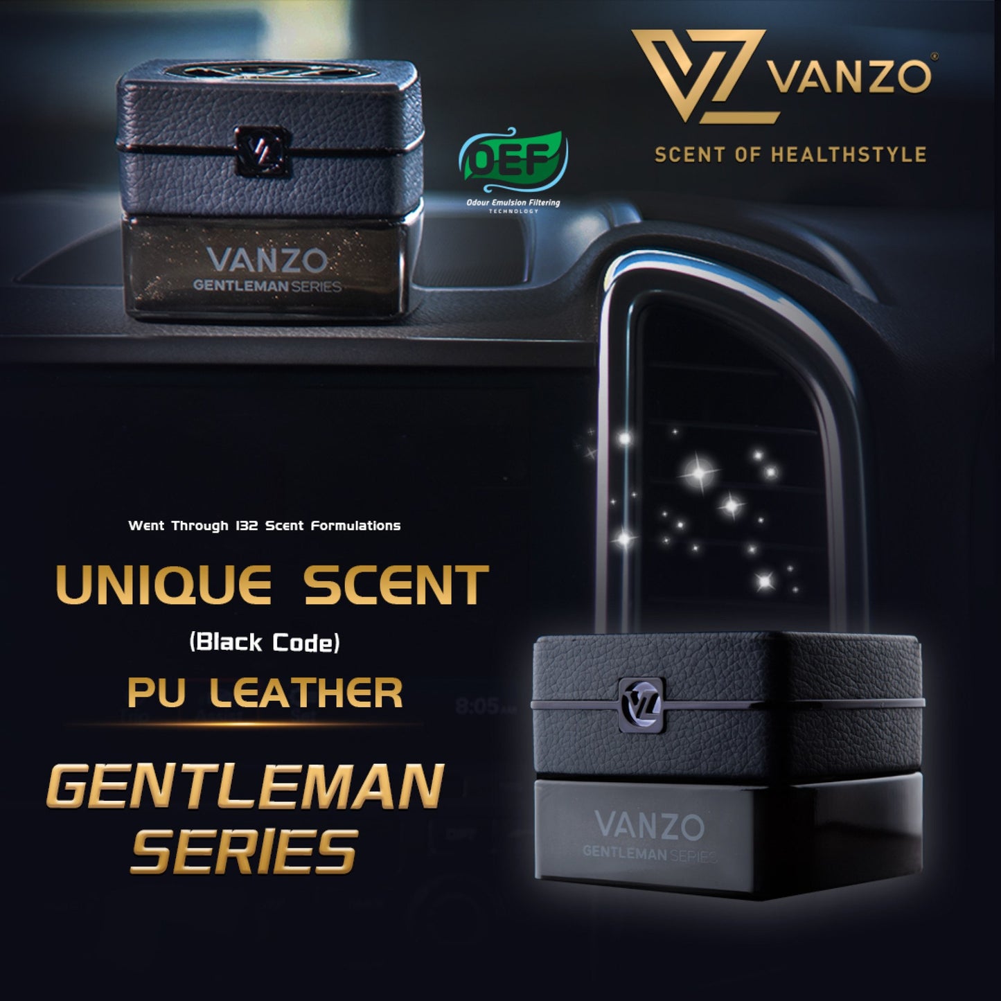 🖤 Black Code 2255 VANZO Gentleman Series Car 🚗🔥✨ - Dark, fresh, magnetic