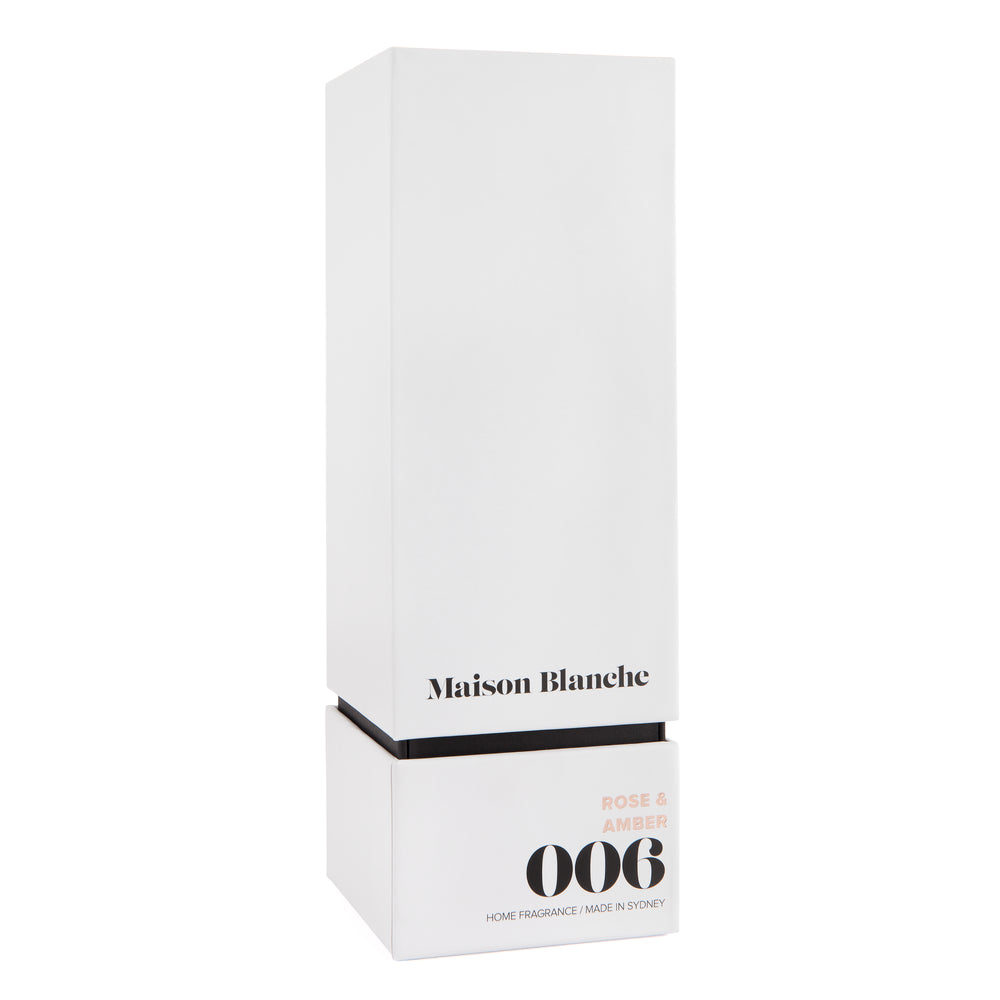 🌹 006 Rose & Amber Diffuser – Maison Blanche ✨🤎🏡- Floral, warm, alluring