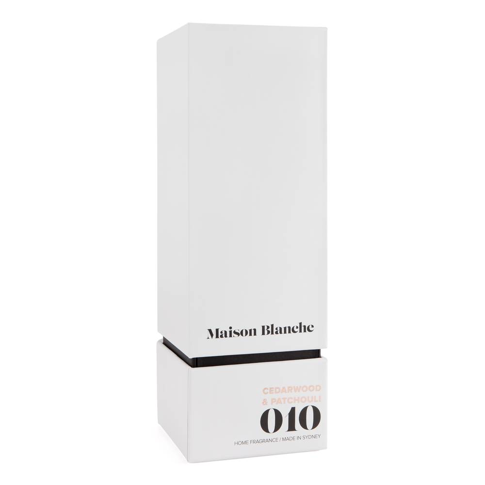 🌲 010 Cedarwood & Patchouli Diffuser Maison Blanche ✨🤎🏡 - Warm, woody, meditative