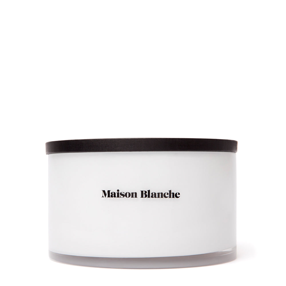 🍑 012 Peach & Elderflower Deluxe Candle – Maison Blanche 🕯️🌼 - Fruity, floral, sparkling