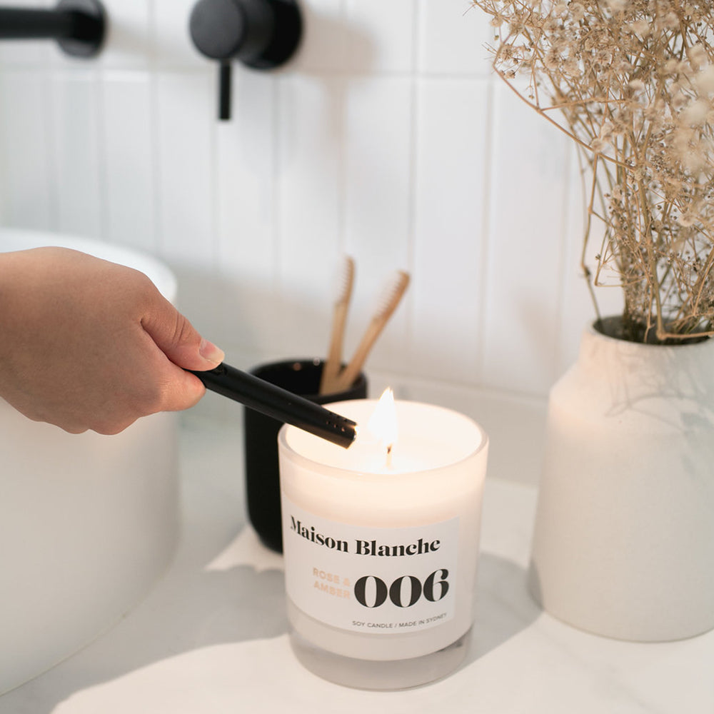 🌹 006 Rose & Amber Large Candle Peppermint Grove ✨🕯️🤎 - Floral, warm, captivating