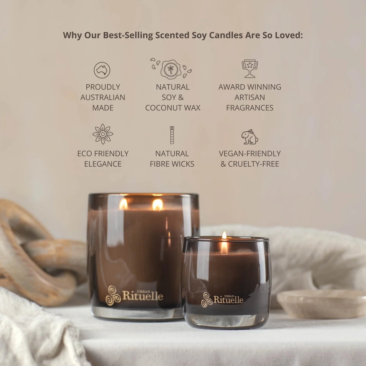 🌹 Velvet Rose Garden, Patchouli & Amber Scented Soy Candle (400g) By Urban Rituelle🌹🌿✨ - floral, warm