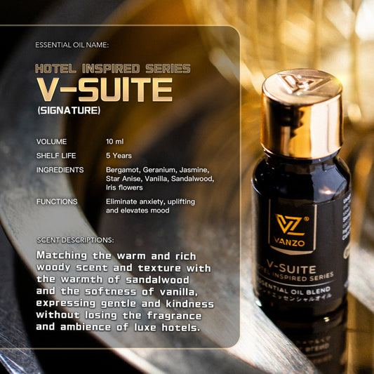 VANZO [Hotel-Inspired Series] Essential Oil – V-Suite (10ML) 🏨✨