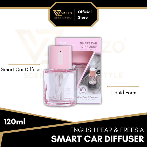 🍐 English Pear & Freesia (120ml) VANZO Smart Car Diffuser🌸🚗✨ - Light, elegant, fresh