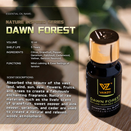 VANZO [Nature-Inspired Series] Essential Oil – Dawn Forest (10ML) 🌲🌅