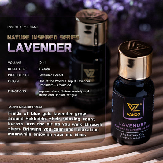 VANZO [Nature-Inspired Series] Essential Oil – Lavender (10ML) 💜🌿