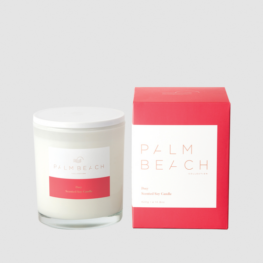 🌸 Posy Candle 420g Palm Beach 💖🕯️- Delicate, elegant