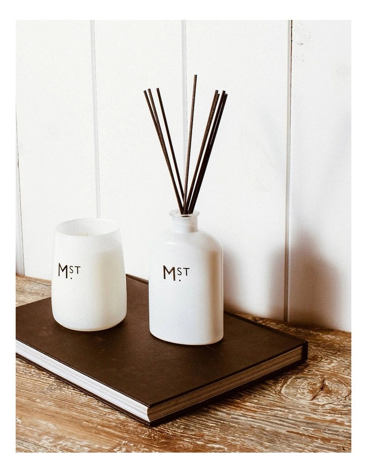 🥥 Coconut & Lime 275ml Fragrance Diffuser – Moss St. Fragrances 🍋🌴✨ - Zesty, creamy