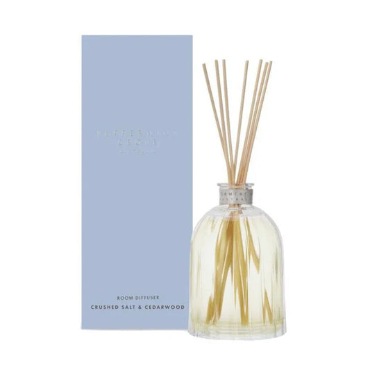 Peppermint Grove Crushed Salt & Cedarwood Fragrance Diffuser 350ml - Clean, woody, and invigorating🧂🪵🌊