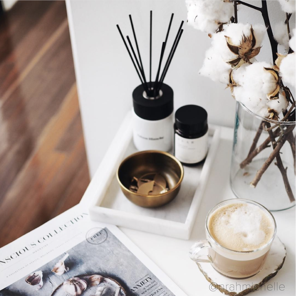 🌿 001 Cotton & Chamomile Diffuser – Maison Blanche 🕊️✨ - Light, airy, soothing