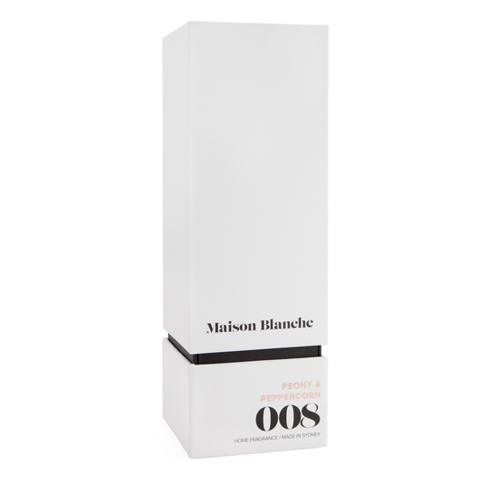 🌸 008 Peony & Peppercorn Diffuser Maison Blanche ✨💗🏡 - Floral, bright, subtly spicy