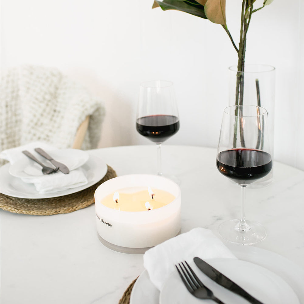 🍊 002 Paperwhite & Clementine Deluxe Candle Maison Blanche ✨🕯️🌼 - Luminous, floral, citrusy