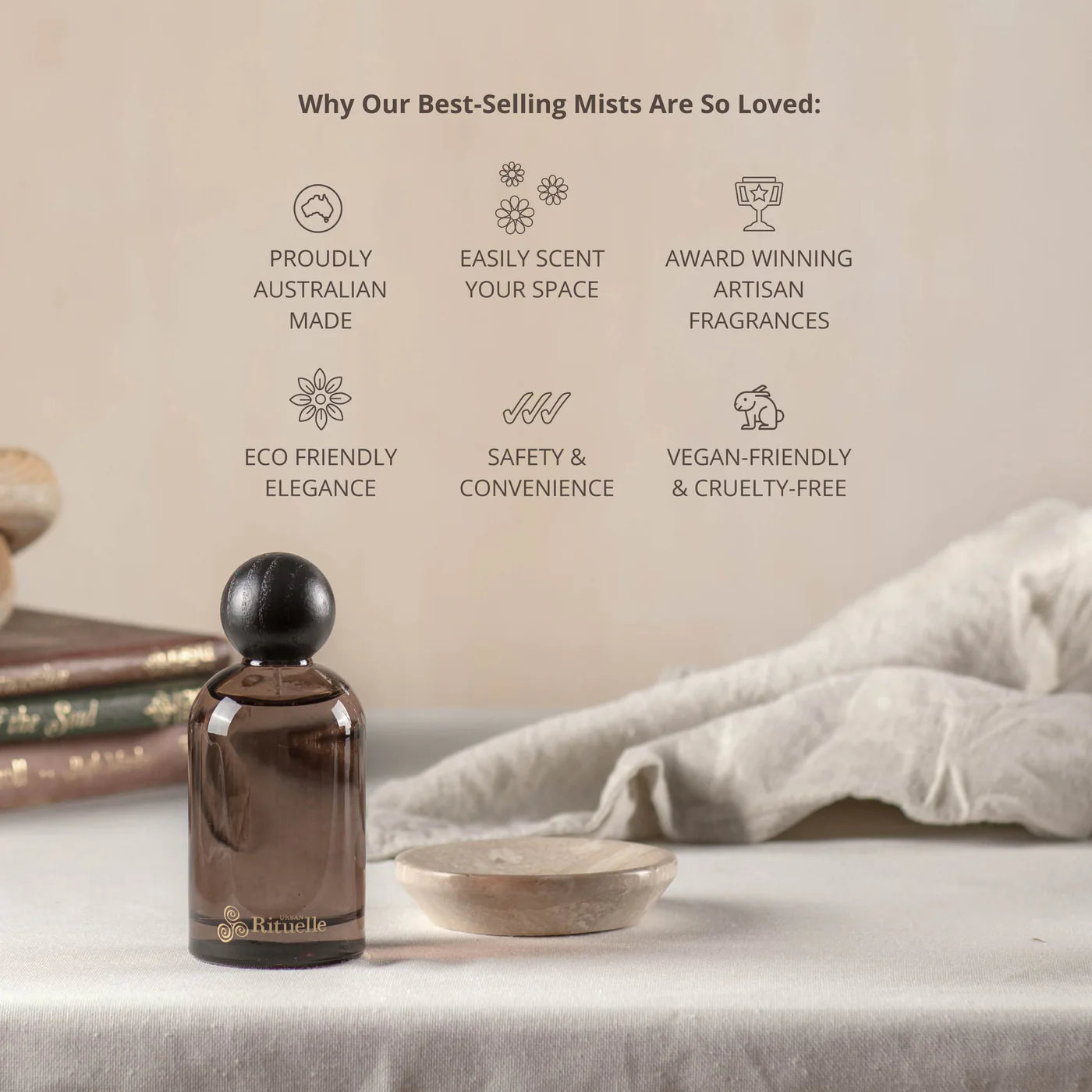 🍫 Spiced Tonka & Cacao Pod – Room & Linen Mist (100ml) by Urban Rituelle