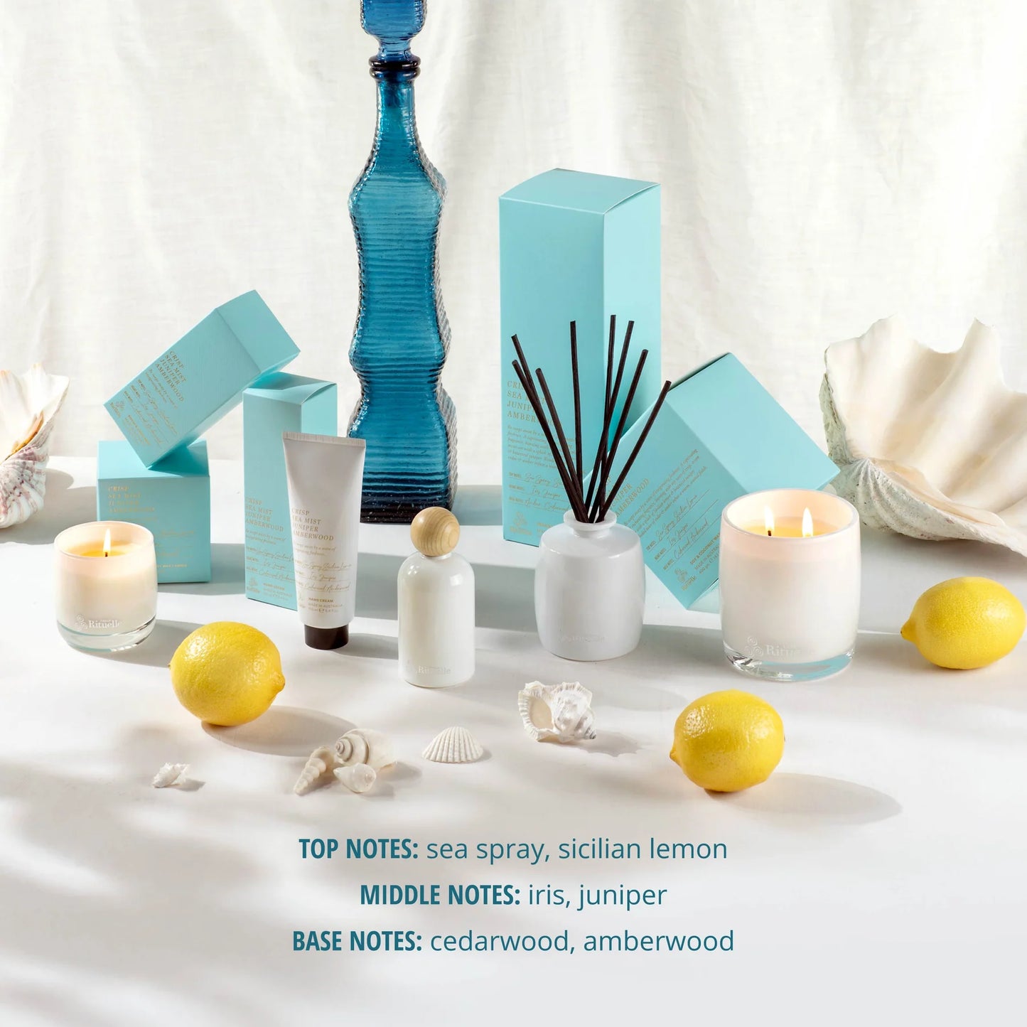 🌊 Crisp Sea Mist, Juniper & Amberwood – Hand Cream (100ml) By Urban Rituelle