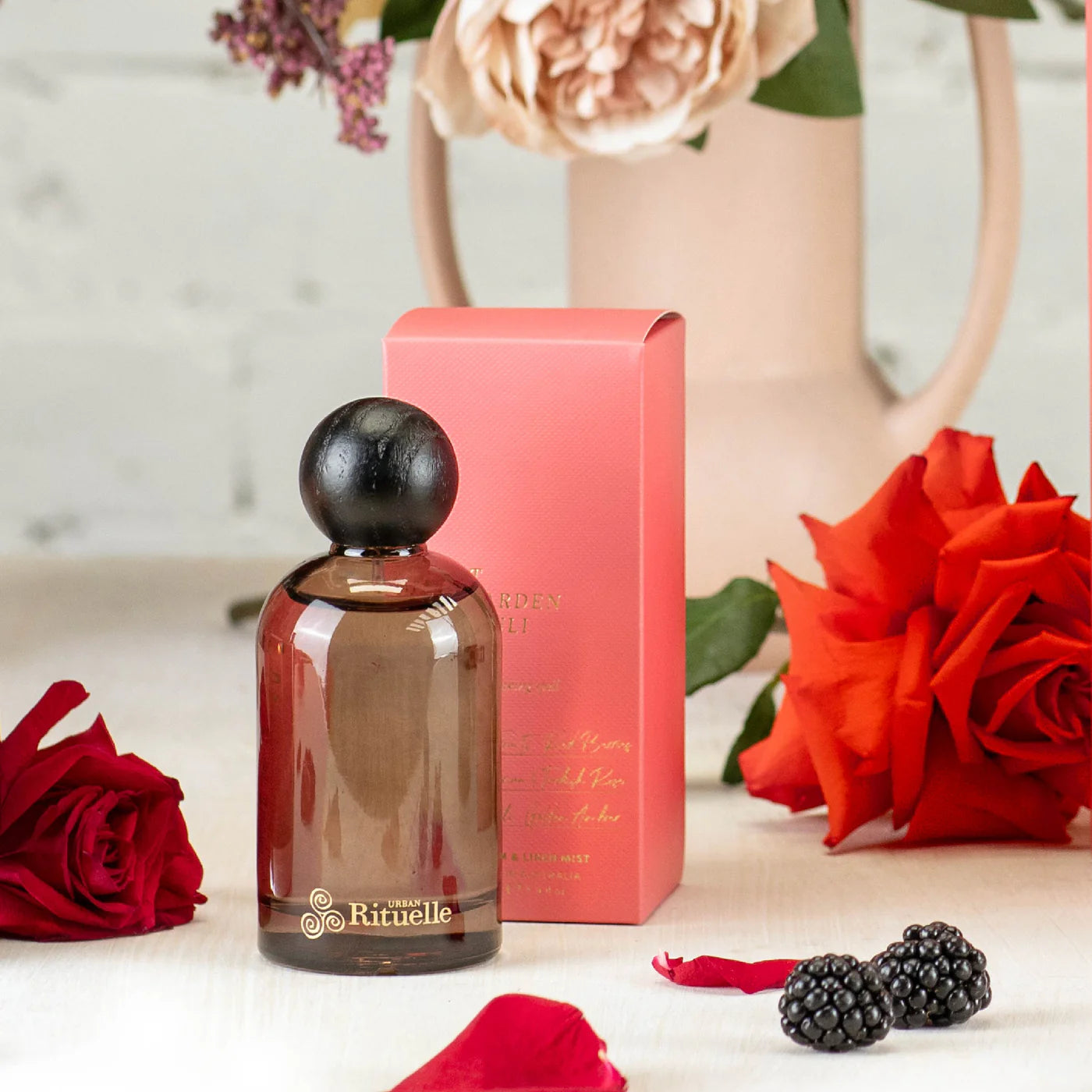 🌹 Velvet Rose Garden, Patchouli & Amber – Room & Linen Mist (100ml) by Urban Rituelle