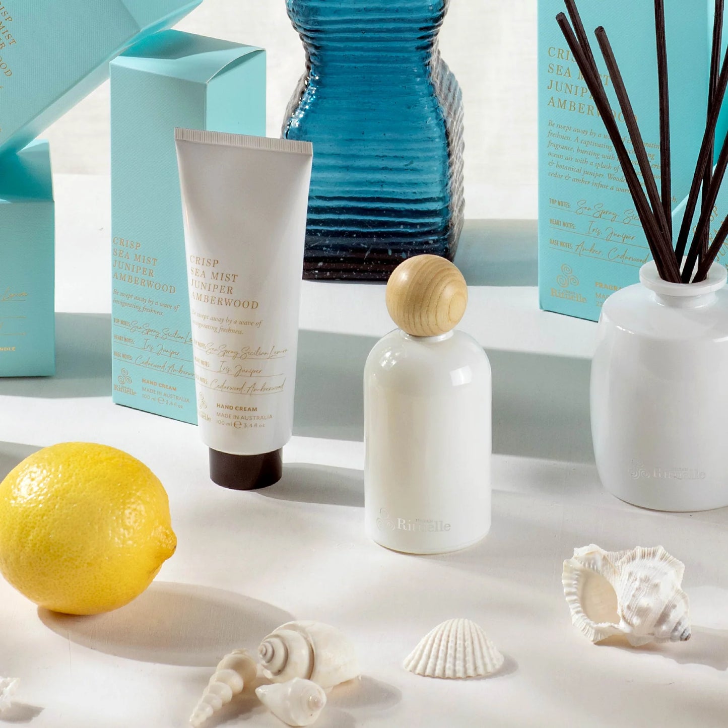 🌊 Crisp Sea Mist, Juniper & Amberwood – Hand Cream (100ml) By Urban Rituelle