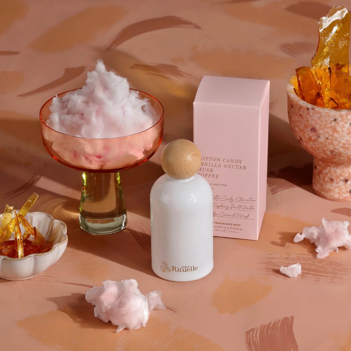 🍭 Cotton Candy, Vanilla Nectar, Musk & Toffee – Fragrance Mist (100ml) By Urban Rituelle