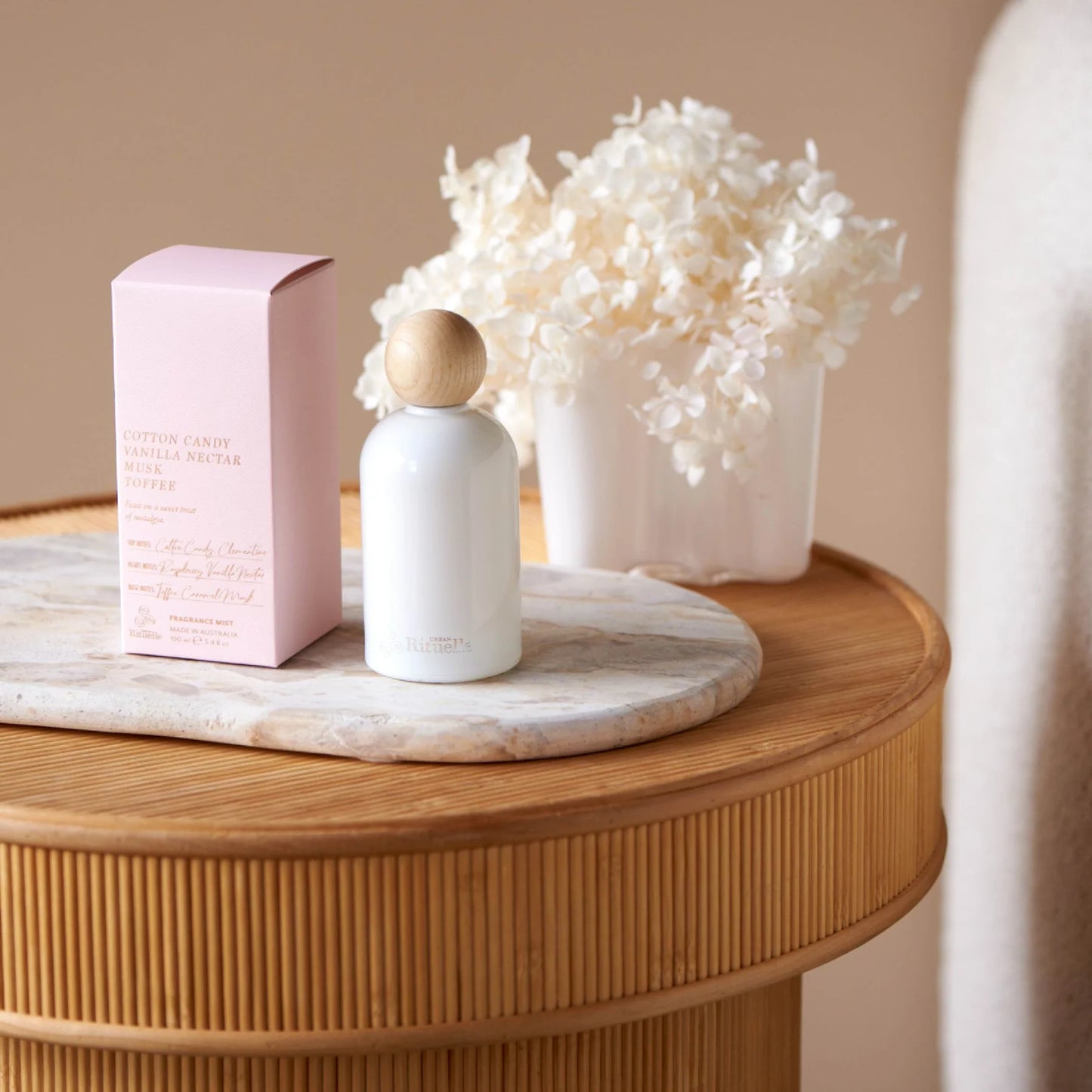 🍭 Cotton Candy, Vanilla Nectar, Musk & Toffee – Fragrance Mist (100ml) By Urban Rituelle