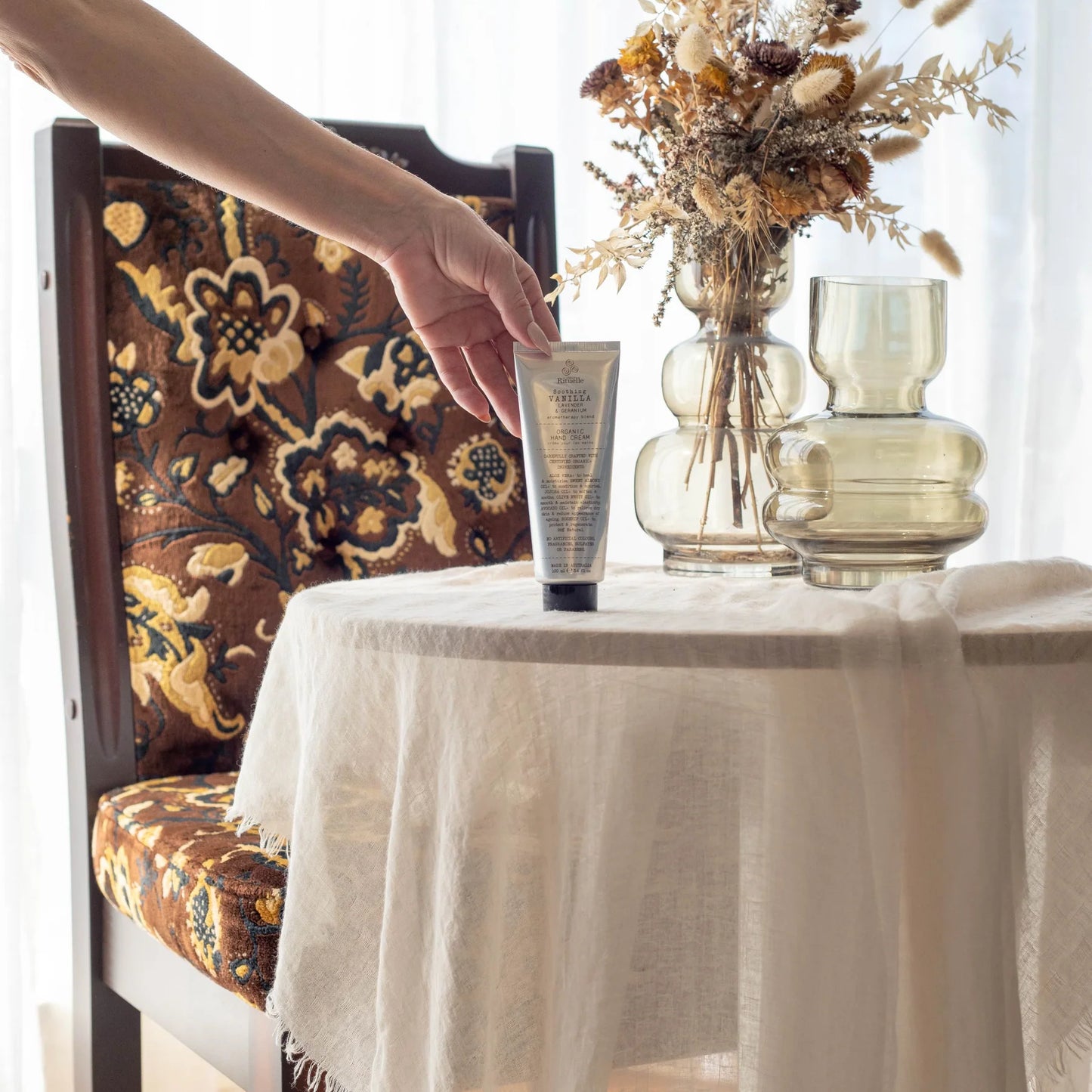 💜 Vanilla, Lavender & Geranium – Organic Hand Cream (100ml) By Urban Rituelle