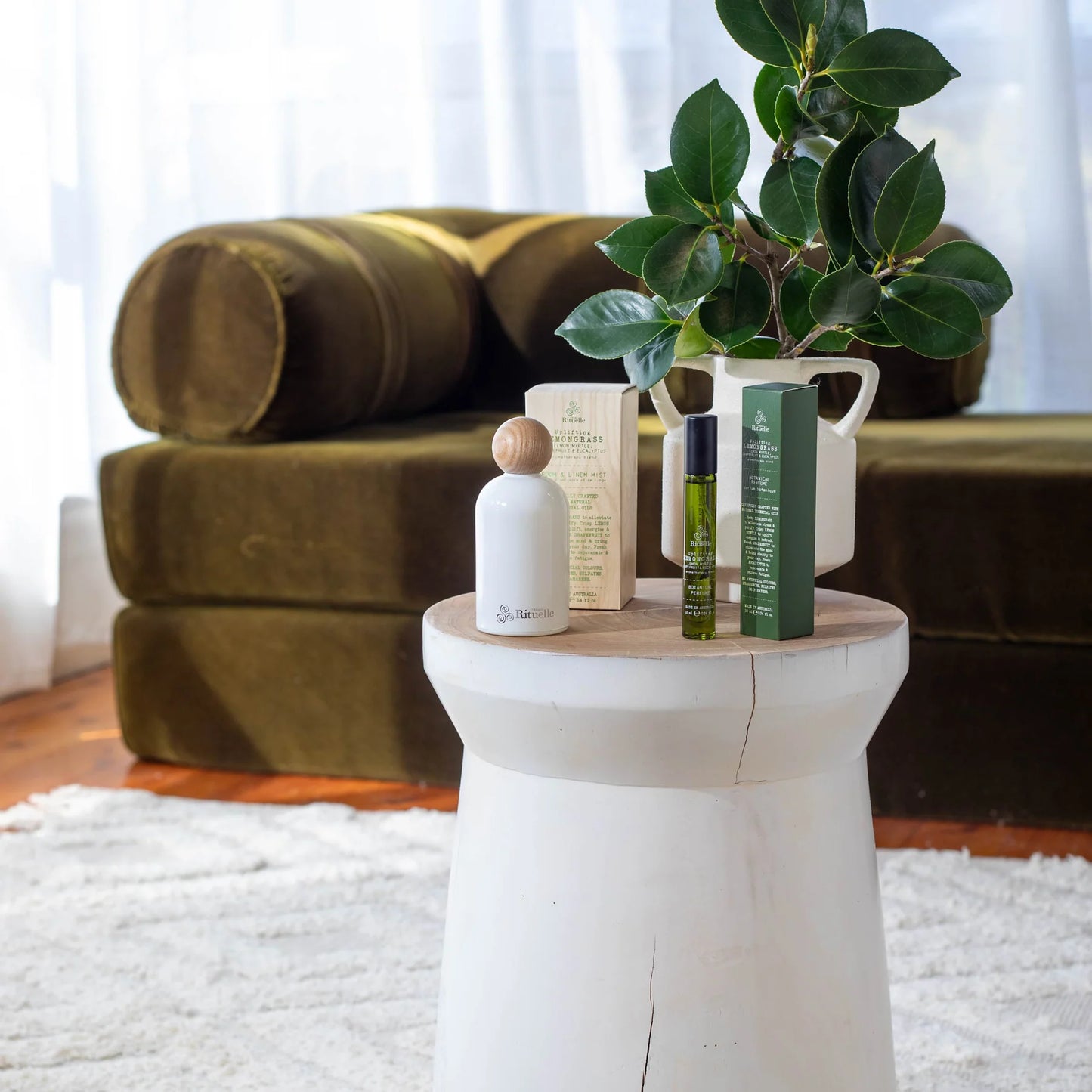 🍋 Lemongrass, Lemon Myrtle, Grapefruit & Eucalyptus – Room & Linen Mist (100ml) By Urban Rituelle